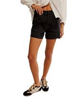 Free People We The Free Tippi High Rise Denim Shorts