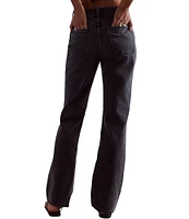 Free People We The Free Xena Denim High Rise Slim Straight Jeans