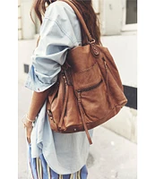 Free People We the Free Emerson Gold Metal Tote Bag