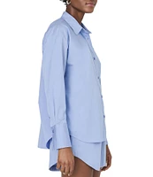 French Connection Alexis Collared Long Sleeve Button Down Shirt