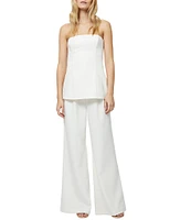 French Connection Coordinating Azra Twill Strapless Top
