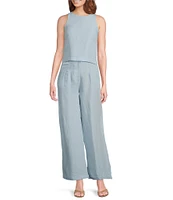 French Connection Birdie Linen Trouser Coordinating Pants