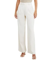 French Connection Harry Suiting High Waisted Coordinating Wide Leg Pants