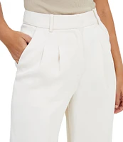 French Connection Harry Suiting High Waisted Coordinating Wide Leg Pants