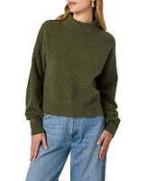 French Connection Vhari Knit Mock Neck Long Sleeve Sweater