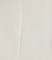 French Connection Whisper Square Neck Tie Bow Straps Sleeveless Sheath Dress
