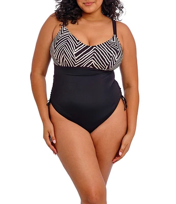 Elomi Fiji Falls Scoop Neck Non Wired One Piece Swimsuit
