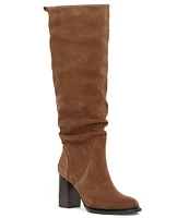 Frye Alex Softy Suede Slouch Tall Boots