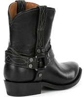 Frye Billy Short Harness Leather Booties