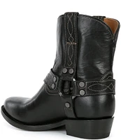 Frye Billy Short Harness Leather Booties