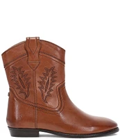 Frye Blair Western Deco Leather Booties