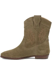 Frye Blair Western Deco Suede Booties