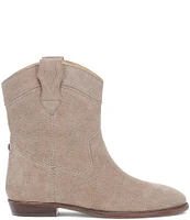 Frye Blair Western Deco Suede Booties