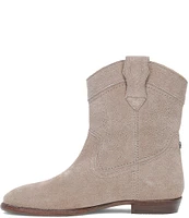 Frye Blair Western Deco Suede Booties