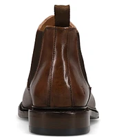 Frye Blk Paul Chelsea Leather Boots