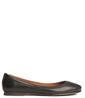 Frye Carson Ballet Leather Slip-On Flats