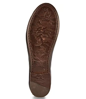 Frye Carson Ballet Leather Slip-On Flats