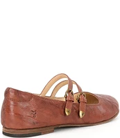 Frye Carson Leather Mary Jane Flats