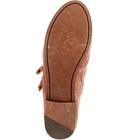 Frye Carson Leather Mary Jane Flats