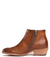 Frye Carson Piping Leather Booties