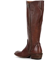 Frye Carson Piping Tall Leather Boots