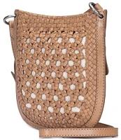 Frye Ella Woven Mini Crossbody Bag