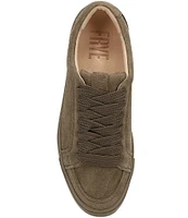 Frye Ivy Court Low Lace Suede Sneakers