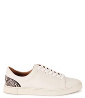 Frye Ivy Low Lace Leather Sneakers