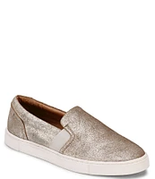 Frye Ivy Slip-On Leather Sneakers