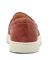 Frye Ivy Slip-On Leather Sneakers