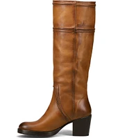 Frye Jean Leather Tall Pull On Boots