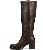 Frye Jean Leather Tall Pull On Boots