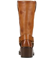 Frye Kate Harness Leather Moto Boots