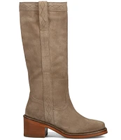 Frye Kate Pull-On Tall Suede Boots