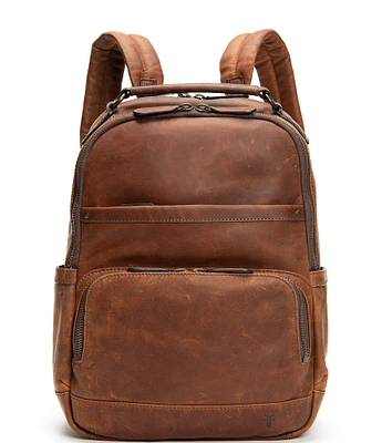 Frye Logan Burnished Leather Backpack