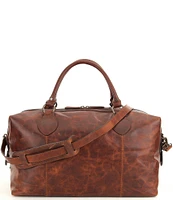 Frye Logan Overnight Leather Weekender Duffle Bag