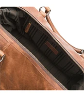 Frye Logan Overnight Leather Weekender Duffle Bag