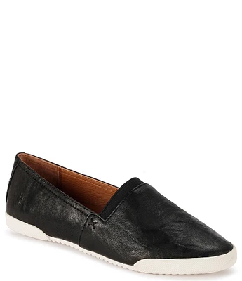 Frye Melanie Leather Slip-On Flats