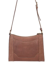 Frye Melissa Raffia Floral Crossbody Bag
