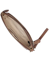 Frye Melissa Raffia Floral Wristlet Crossbody Bag