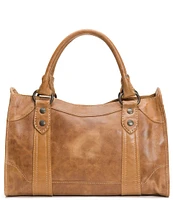 Frye Melissa Washed Leather Satchel Bag