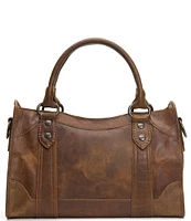 Frye Melissa Washed Leather Satchel Bag