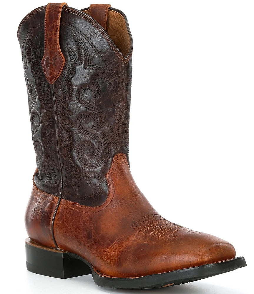 Frye Men's Cole Hauser Collection Deco Stitch Vintage Leather Western Boots