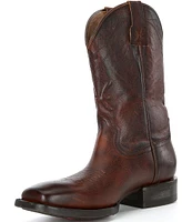 Frye Men's Cole Hauser Collection Logo Stitch Leather Western Boots