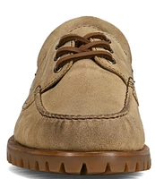 Frye Men's Hudson Campmoc Lug Sole Suede Lace-Ups