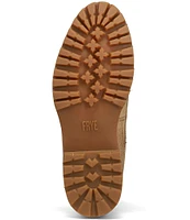 Frye Men's Hudson Campmoc Lug Sole Suede Lace-Ups