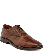 Frye Men's Paul Leather Cap Toe Oxford Lace Up Dress Shoes