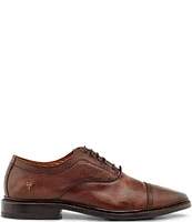 Frye Men's Paul Leather Cap Toe Oxford Lace Up Dress Shoes