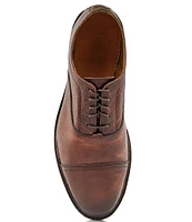 Frye Men's Paul Leather Cap Toe Oxford Lace Up Dress Shoes