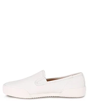 Frye Mia Leather Slip-On Platform Sneakers